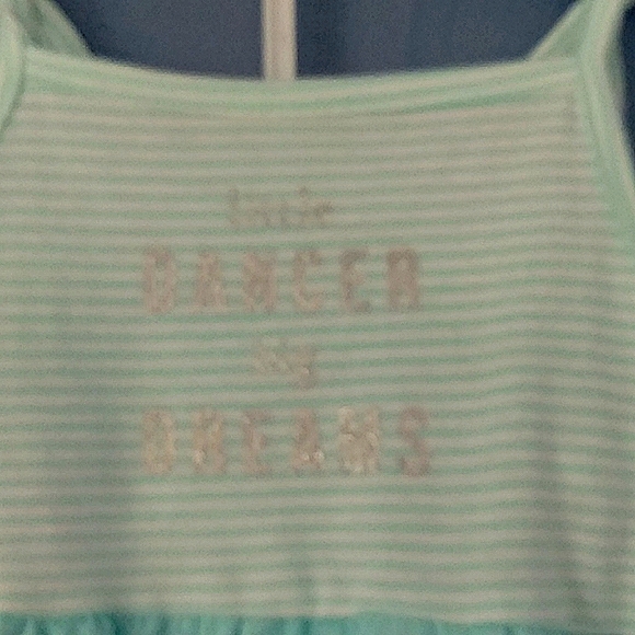 NWOT Carter's Infant girl's, size 9 mo "Little Dancer Big Dreams Dress - Picture 3 of 3
